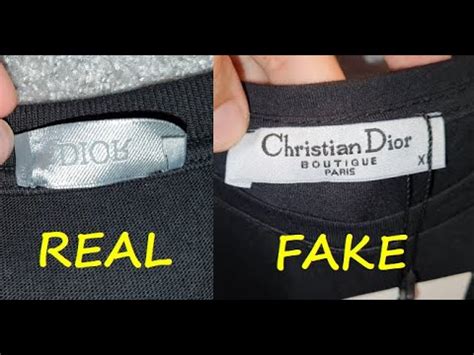 christian dior original vs fake t-shirt|false dior shirts.